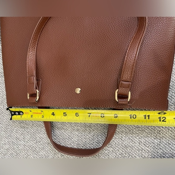 Montana West Brown Leather Tote Spacious Design - Picture 11 of 16